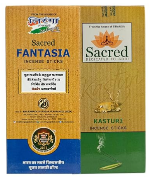 Sacred Family Pack of 2 Kasturi and Fantasia for Pooja